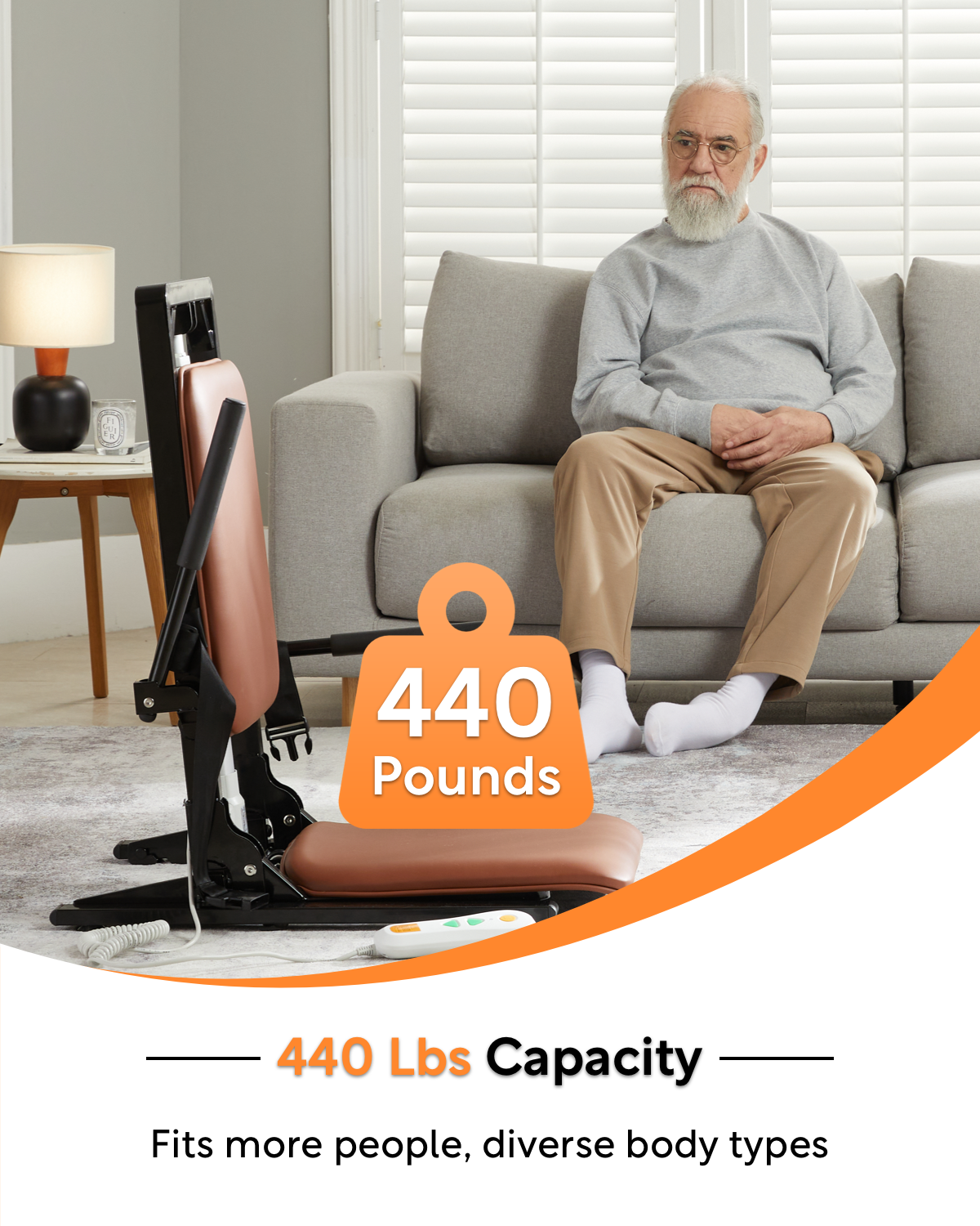 MAIDeSITe Heavy-Duty Lift Chair